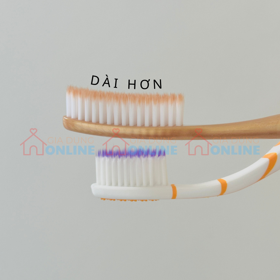 Bộ 6 bàn chải đánh răng đầu dài sợi lông mềm KASHI