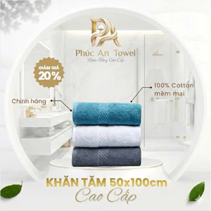 Khăn tắm cỡ bé 50x100cm, khăn cotton mềm mịn, thấm hút nhanh, khăn nhỏ tiện mang đi du lịch,