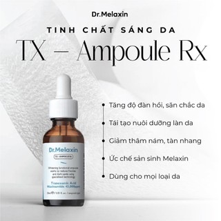 Nước hoa hồng trắng da Dr.Melaxin TX Peeling Toner/ Ampoule
