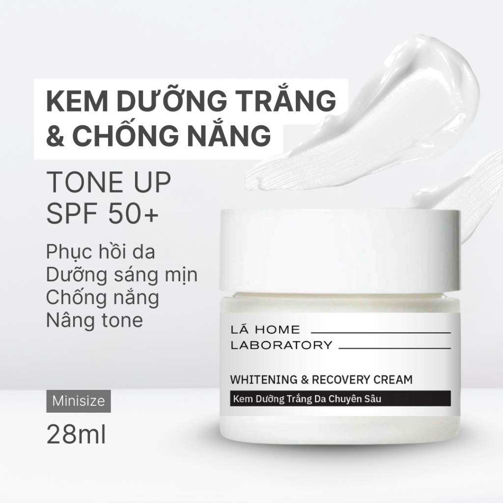 [Mini size] Kem Dưỡng Sáng Chống Nắng cho da mặt - Lá Home - Phiên bản cải tiến