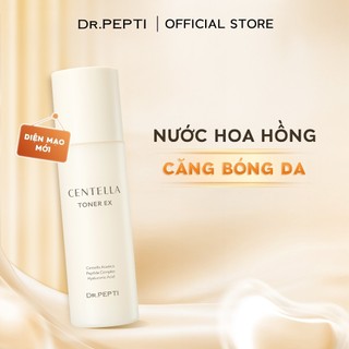 (Mẫu Mới) Nước Hoa Hồng Dưỡng Da Căng Bóng Dr.Pepti Centella Toner 180ml
