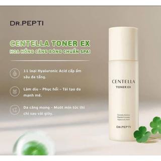 (Mẫu Mới) Nước Hoa Hồng Dưỡng Da Căng Bóng Dr.Pepti Centella Toner 180ml