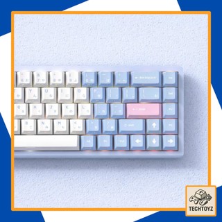 [ Xuyên Led ] Ren Keycap - Re:Zero - PBT Double Shot + DyeSub - Cherry Profile - Keycaps Xuyên Led