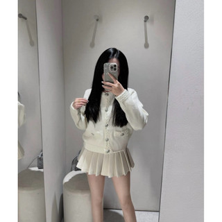 •𝙆𝙞𝙣𝙜𝙨𝙝𝙤𝙥𝙗𝙚𝙖𝙪𝙩𝙮•Áo Len Viền Thừng Túi Hộp QC