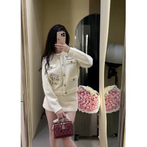 •𝙆𝙞𝙣𝙜𝙨𝙝𝙤𝙥𝙗𝙚𝙖𝙪𝙩𝙮•Áo Len Viền Thừng Túi Hộp QC