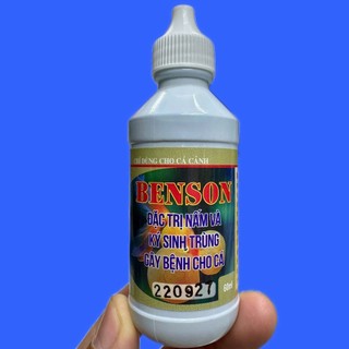 Benson DIệt Nấm, Kí Sinh Trùng Trên Cá Cảnh Chai 60ml Aricare