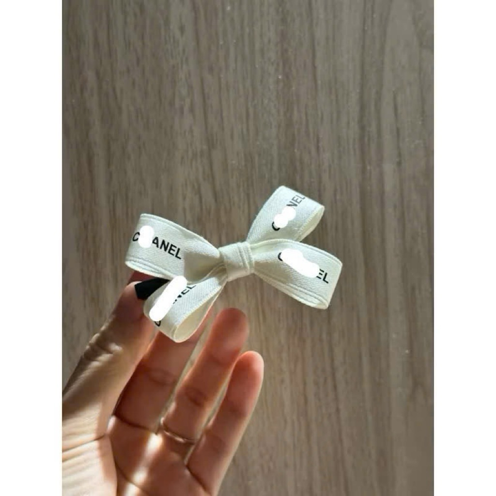 ZuchenbyKao Kẹp tóc nơ đôi chữ C