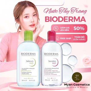 Nước tẩy trang Bioderma công nghệ Micellar cho da dầu & hỗn hợp, da thường & nhạy cảm H2O - 500ml
99.750
₫
-50%
5.0
Đã bán 10k+
Hà Nội