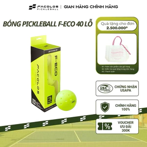 Bóng Pickleball Facolos chính hãng - (thương hiệt Việt Nam) chuẩn chất lượng m, độ bền lâu dài