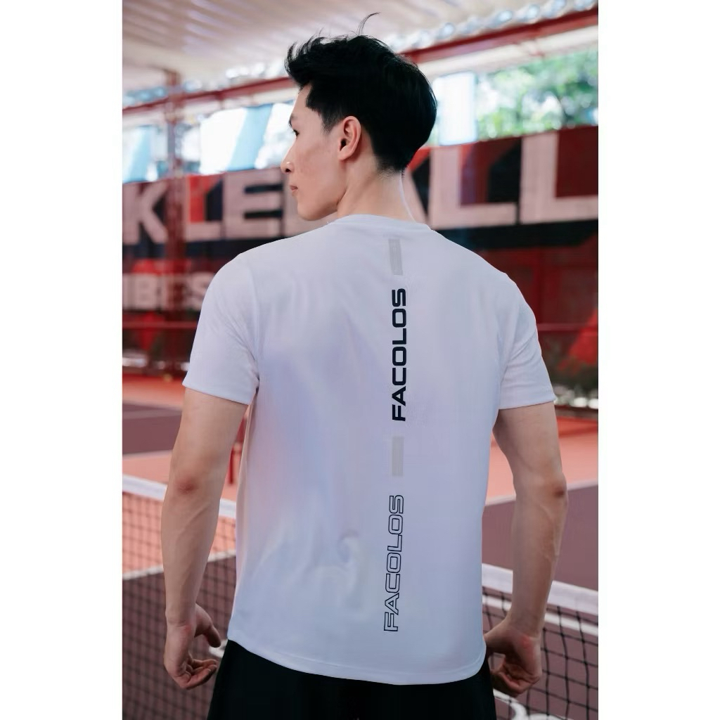 ✅ [Ship Hoả Tốc] Áo thi đấu Facolos Pickleball chính hãng thoáng mát