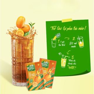 Trà Wil Kim Quất Mật Ong Hộp 168G (12 Gói*14G)