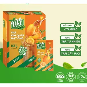 Trà Wil Kim Quất Mật Ong Hộp 168G (12 Gói*14G)