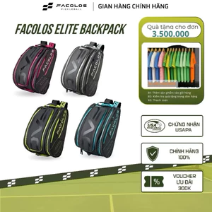 Balo Pickleball - Sports Bag Facolos chính hãng thiết kế trendy, thời trang đa ngăn sành điệu