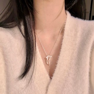 Dây chuyền nơ cho nữ - Phong Cách Hàn Quốc Dịu Dàng, Thanh Lịch - Dễ Phối Đồ