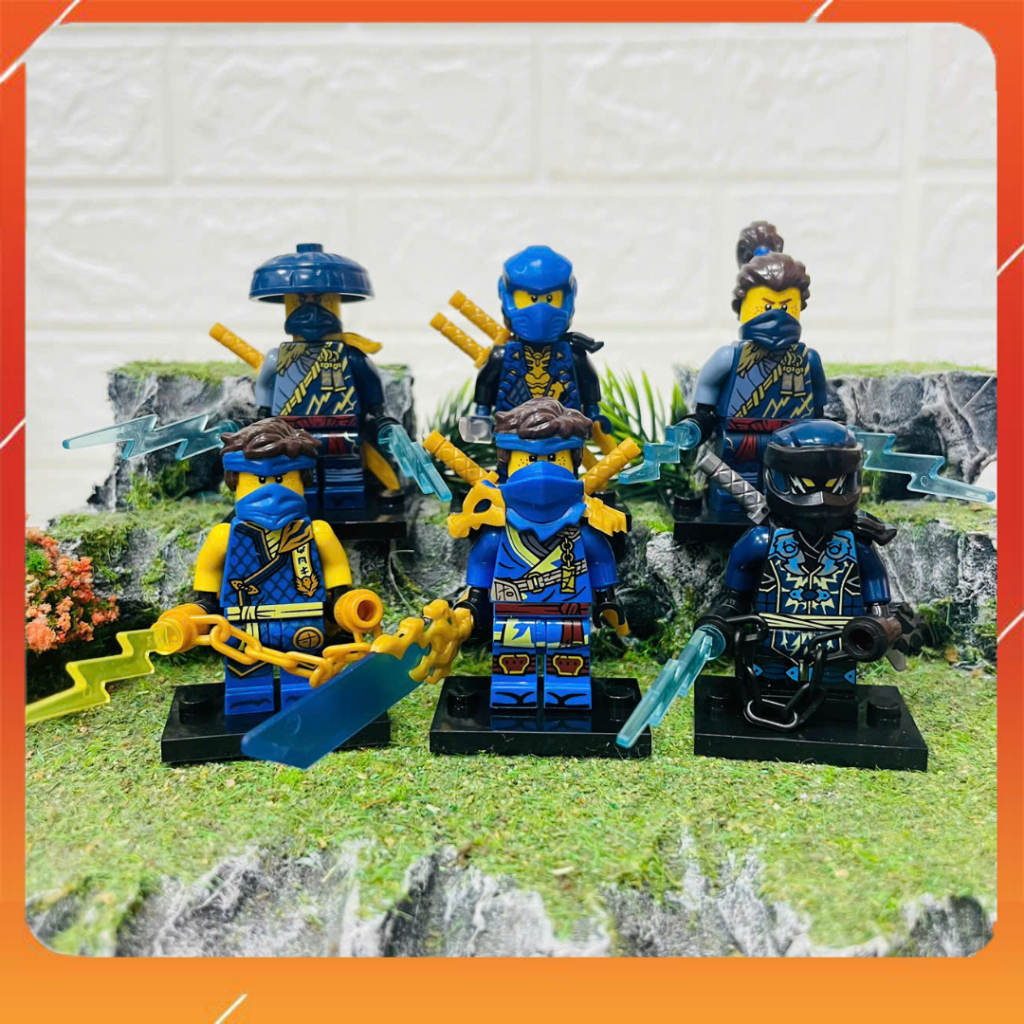 Đồ Chơi Sưu Tầm Mô Hình Nhân Vật NINJA Minifigures Jay Dragon Rising ...