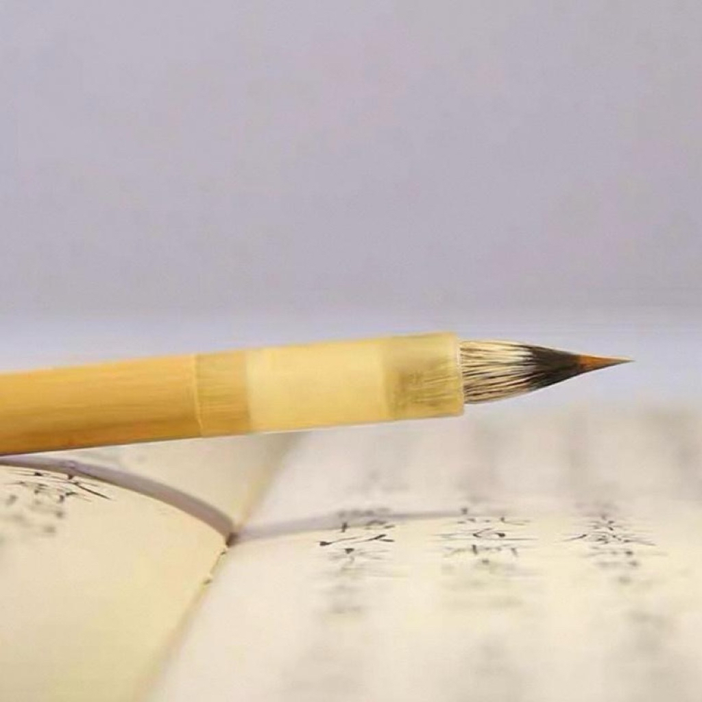 Bút lông tiểu Khải Trúc Ảnh | Viết thư pháp – Vẽ thủy mặc | Lông sói pha lông hươu, nét linh hoạt