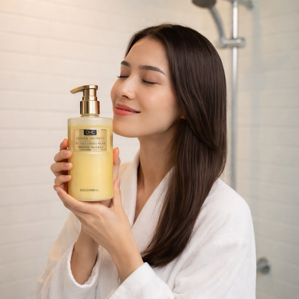 Dầu gội Gừng CHC Ginger mềm mượt sạch gàu thư giản da đầu 380ml