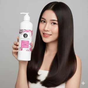 Dầu xả phục hồi tóc tẩy nhuộm uốn He Tepi Keratin Collagen 3 in 1 - 500ml