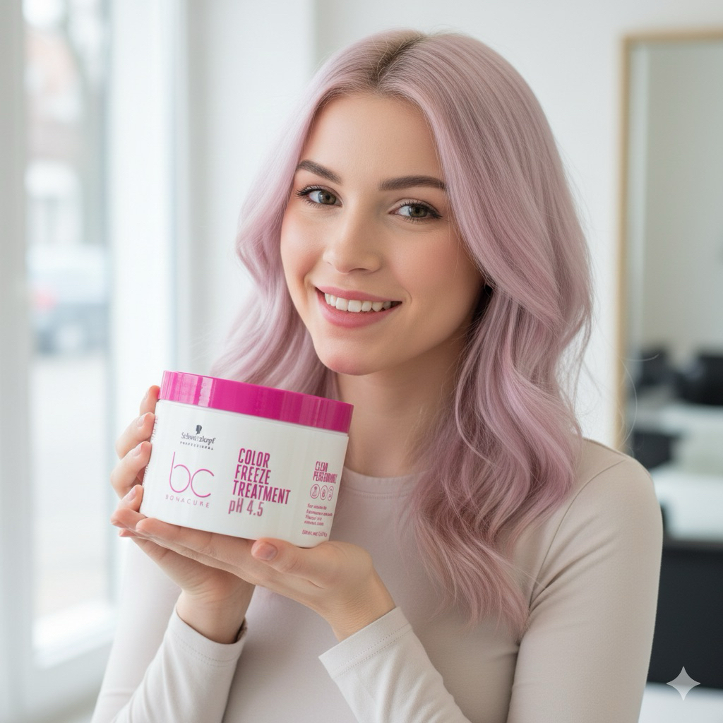 Dầu Hấp Ủ Tóc Giữ Màu Nhuộm Schwarzkopf BC Color Freeze Đức