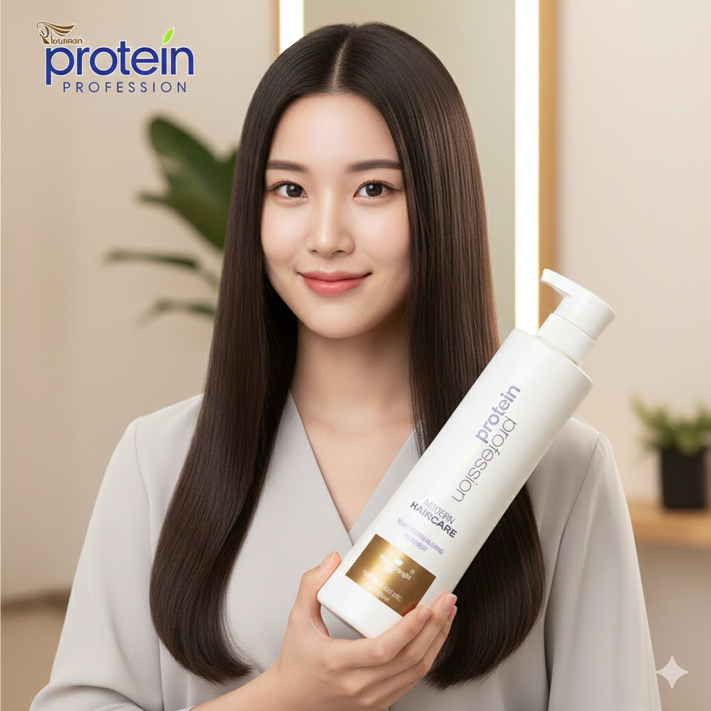 Keratin tươi Natural Protein Galanzer Phục Hồi Tóc Hư Tổn chuyên nghiệp Salon 780ml