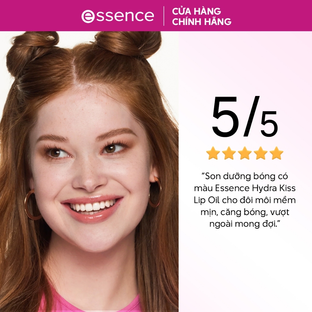 [QUÀ TẶNG] Son dưỡng bóng Essence Hydra Kiss Lip Oil 4ml (màu ngẫu nhiên)