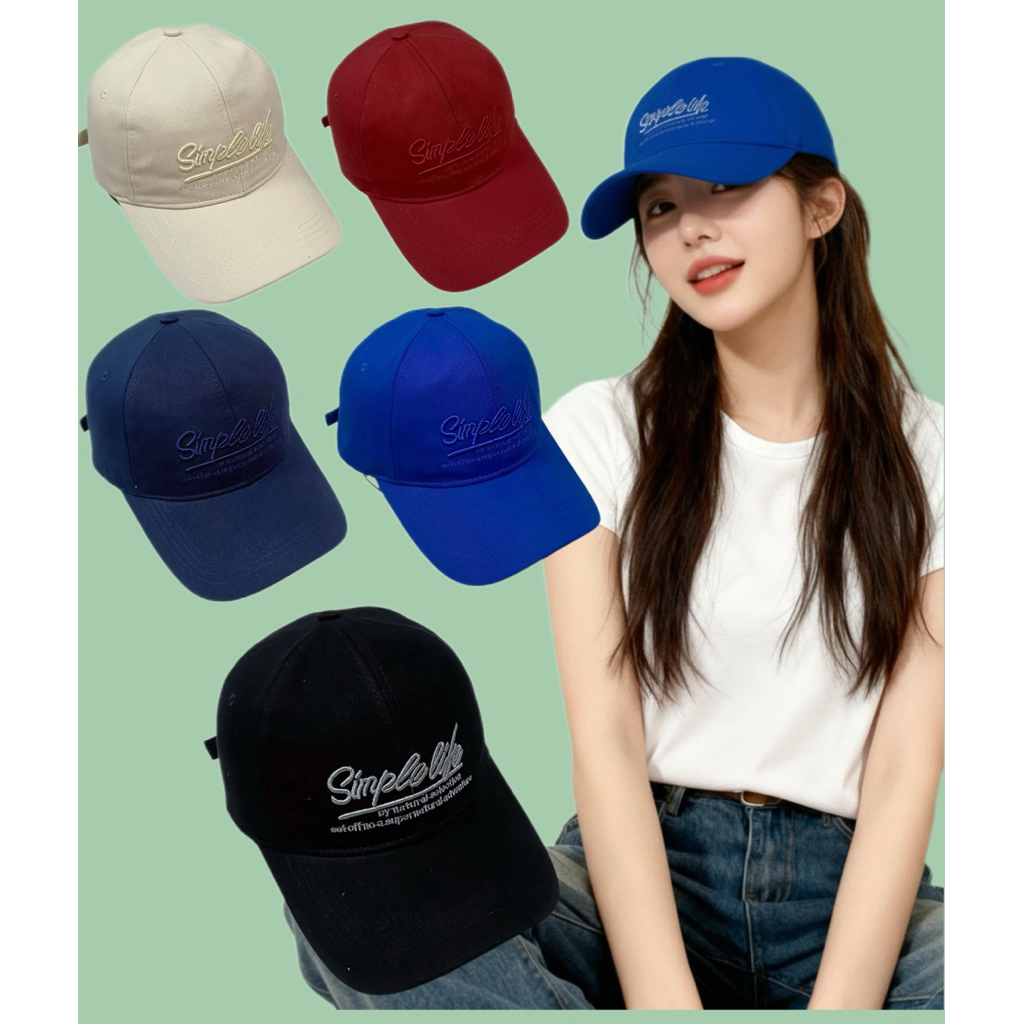 Mũ Kết Phom Mềm Simple Life - Màu Sắc Đa Dạng