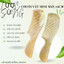 Lược sừng xuất nhật chuôi vát cỡ nhỏ tiện lợi giúp chải tóc gở rối và massage da đầu-MỸ NGHỆ DƯỠNG SINH HT