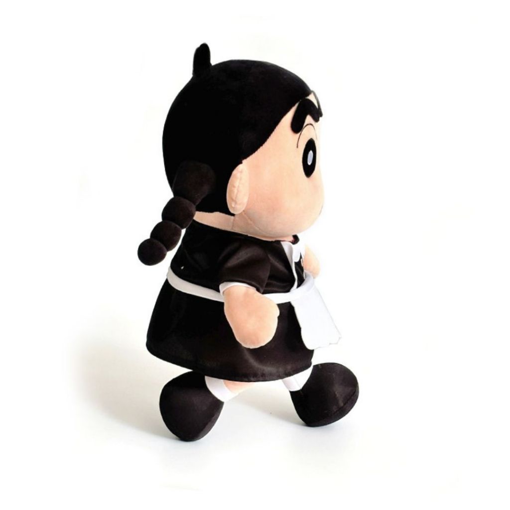 Gấu Bông Shin Cậu Bé Bút Chì Cosplay Hầu Gái Siêu Lầy Lội Đáng Yêu,Gấu Bông Chạy Bộ Shin Chan Quà Tặng Vui Vẻ. Hisu