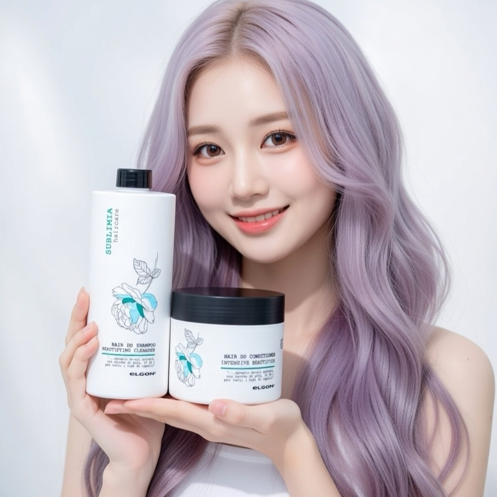BỘ DẦU GỘI XẢ PHỤC HỒI TÓC HƯ TỔN DO NHUỘM TẨY ELGON SUBLIMIA ITALIA 750ML/500ML