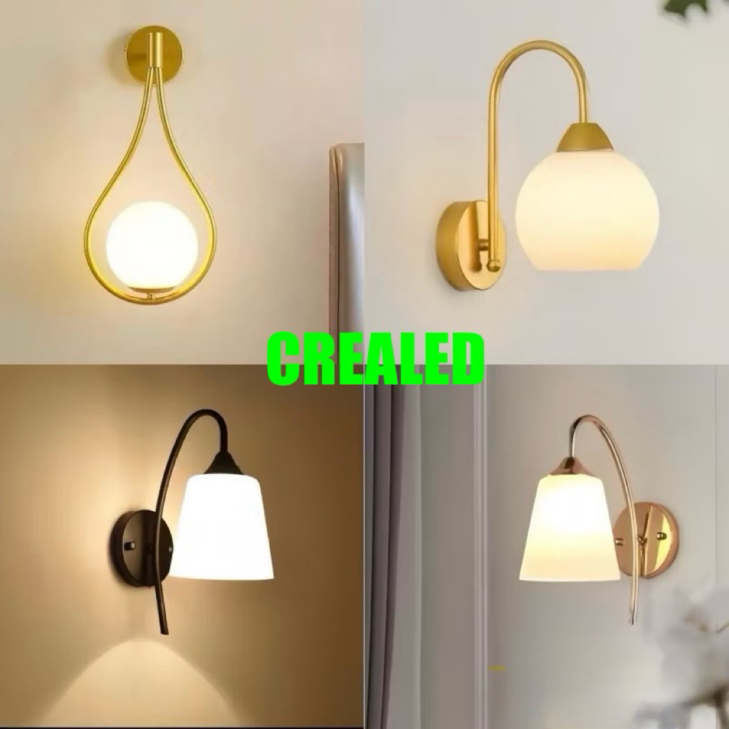 crealed ĐÈN DECOR trang trí tường phòng khách phòng ngủ | Shopee Việt Nam