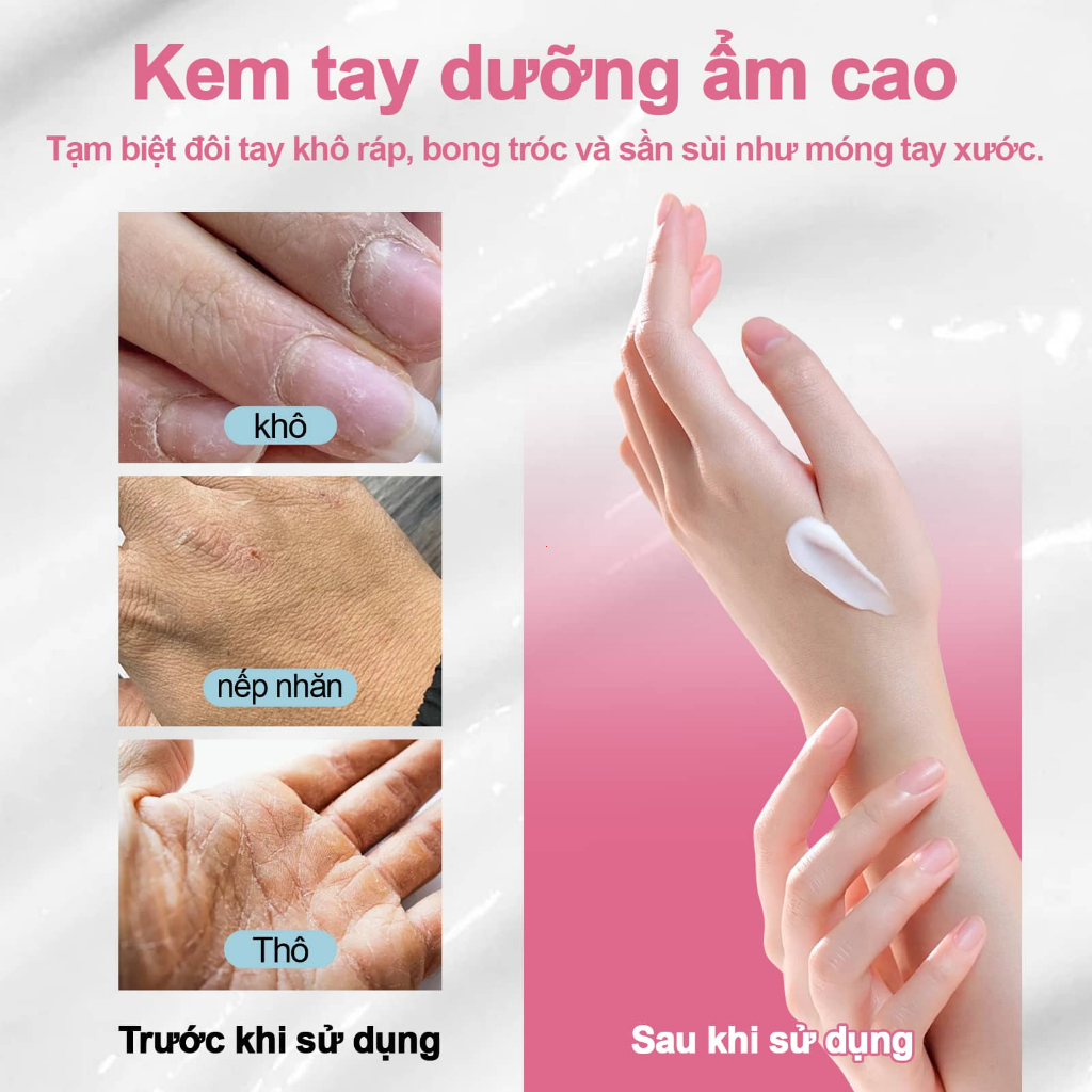 LABOUM Kem Dưỡng Da Tay 30ml Dưỡng Ẩm Sâu, Chống Khô Nứt Nẻ, Cung Cấp Vitamin Dưỡng Da Mềm Mịn
