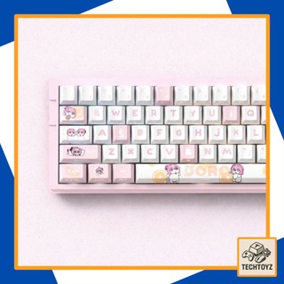 [ Xuyên Led ] Doro Keycap - PBT Double Shot + DyeSub - Cherry Profile - Keycaps Xuyên Led