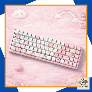 [ Xuyên Led ] Doro Keycap - PBT Double Shot + DyeSub - Cherry Profile - Keycaps Xuyên Led