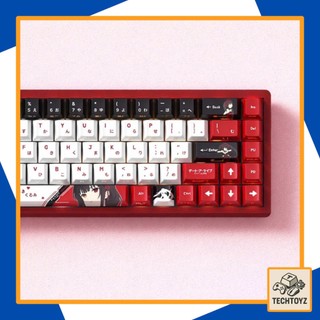 [ Xuyên Led ] Tokisaki Kurumi - PBT Double Shot + DyeSub - Cherry Profile - Keycaps Xuyên Led