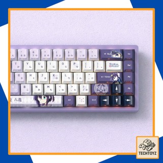 [ Xuyên Led ] Rikka Takanashi Keycap - PBT Double Shot + DyeSub - Cherry Profile - Keycaps Xuyên Led