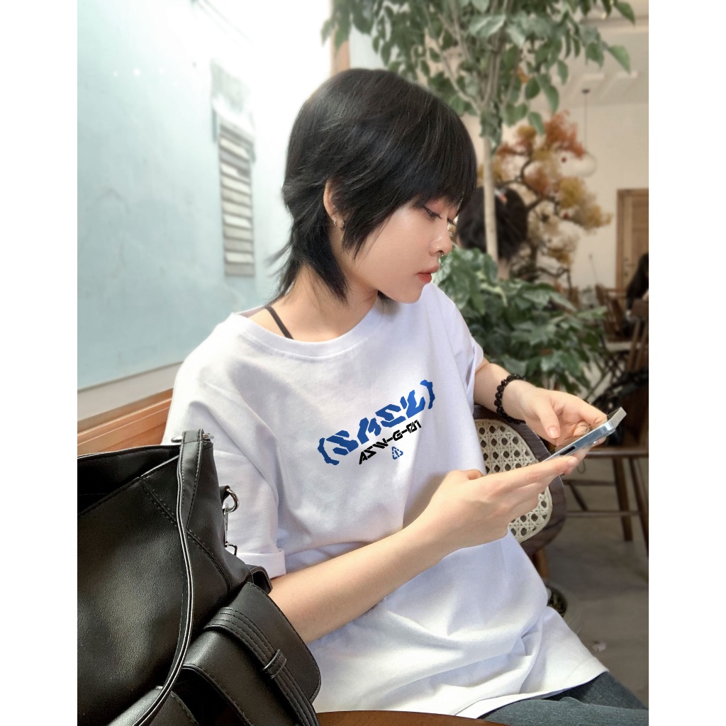 Áo thun Bael G.U.N.D.A.M Nam Nữ Unisex Form Rộng Oversized