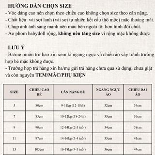 Set bộ caro cây nấm vải lanh (thô mộc) thoáng mát cho bé gái 1-5 tuổi D1251 Bí Ngô Nhỏ