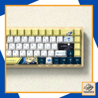 [ Xuyên Led ] Saber Keycap - PBT Double Shot + DyeSub - Cherry Profile - Keycaps Xuyên Led