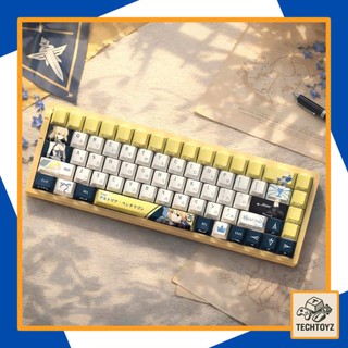 [ Xuyên Led ] Saber Keycap - PBT Double Shot + DyeSub - Cherry Profile - Keycaps Xuyên Led