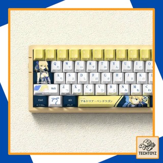 [ Xuyên Led ] Saber Keycap - PBT Double Shot + DyeSub - Cherry Profile - Keycaps Xuyên Led