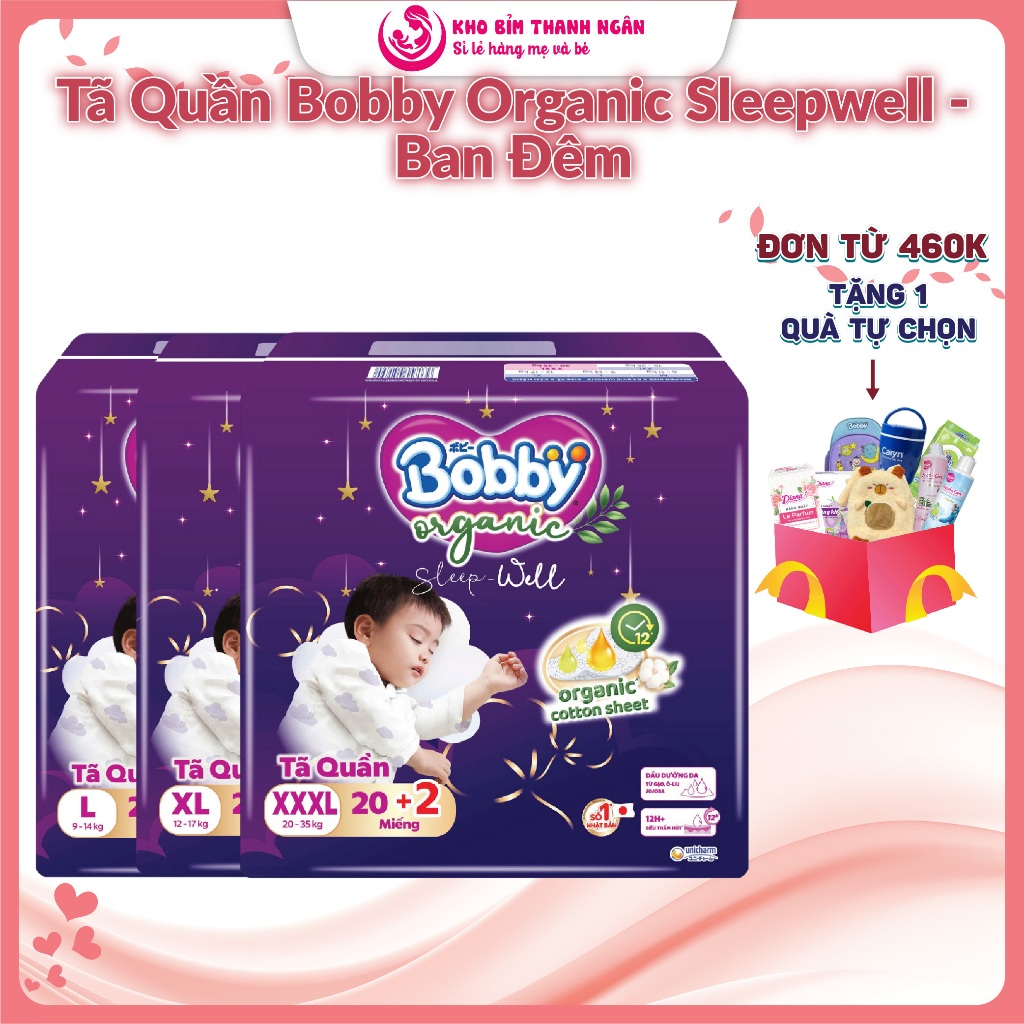 [Hoả Tốc HCM] Tã Bỉm quần đêm cho bé Molfix Sweet Dreams Jumbo đủ các size M50/L42/XL36/2XL32