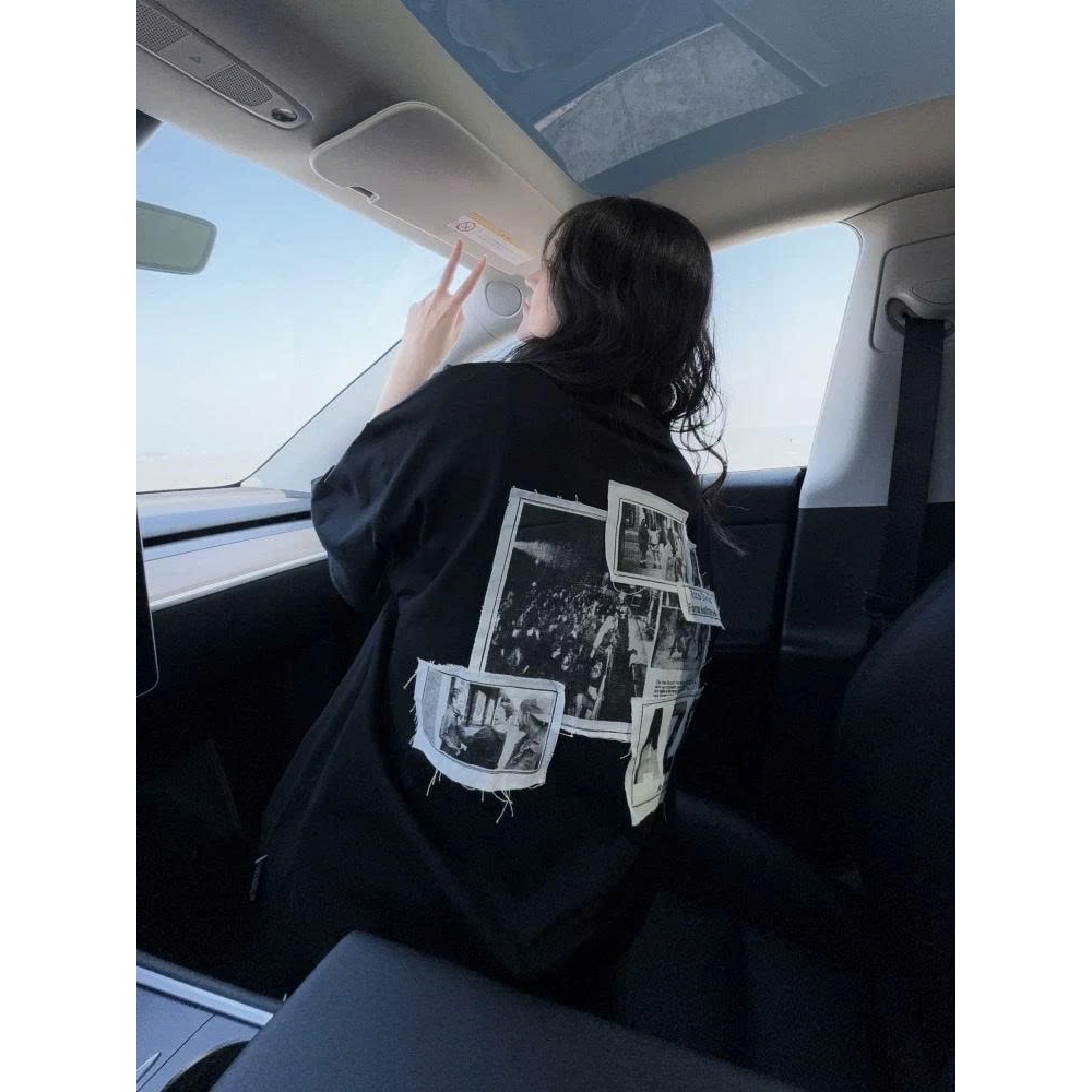 Áo thun Stee Cổ tròn AZCO Localbrand ICVCVNI Unisex Cotton