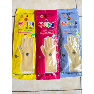 Găng tay cao su Đông Cầu Vồng đủ size S, M, L, găng tay cao su rửa chén, rửa bát, găng tay cầu vồng