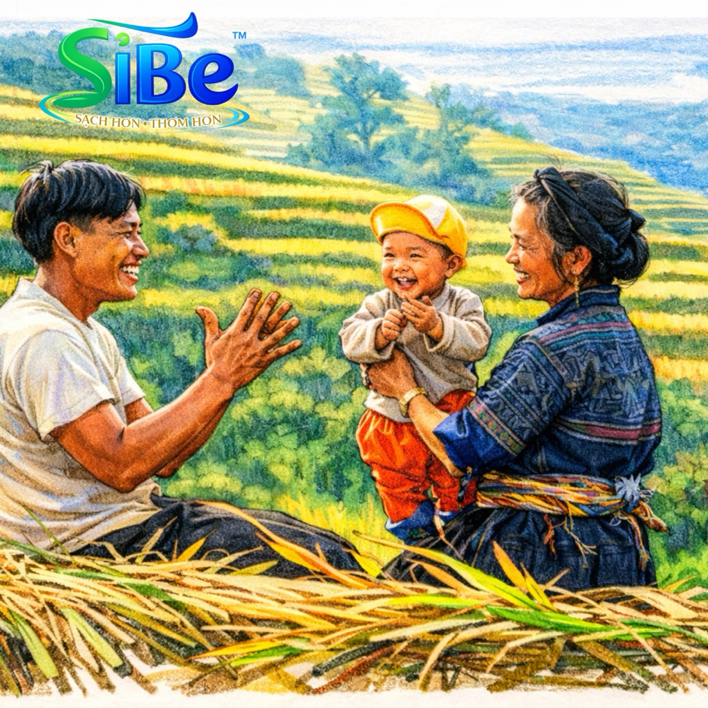 NƯỚC GIẶT VỀ LÀNG • SiBE VỀ NHÀ combo 10 kg