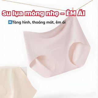 Quần lót nữ su đúc mềm mại êm ái co giãn linh hoạt mút lót chống lộ rãnh cười bảo hộ che chắn L0523