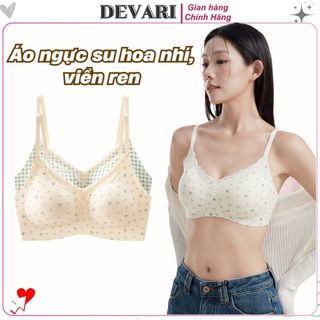 Áo ngực nữ su đúc cao cấp viền ren kiểu Pháp xinh xắn sang trọng đệm mút nâng đỡ tròn đầy sexy A1846