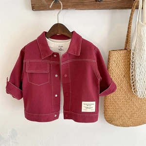 Áo Kaki Trẻ Em Dáng Jacket Cài Nút Phong Cách Hàn Quốc Thời Trang