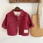Áo Kaki Trẻ Em Dáng Jacket Cài Nút Phong Cách Hàn Quốc Thời Trang