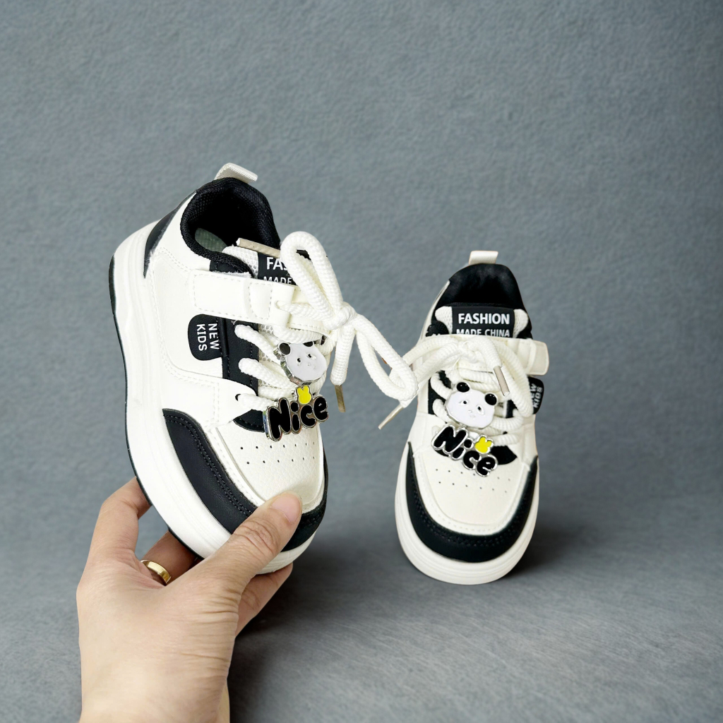 [M138] Giày Thể Thao Bé Trai Bé Gái Siêu Nhẹ - Giày Sneaker Trẻ Em Phong Cách Hàn Quốc Mới 2026 Đi Học, Đi Chơi  TH Kids