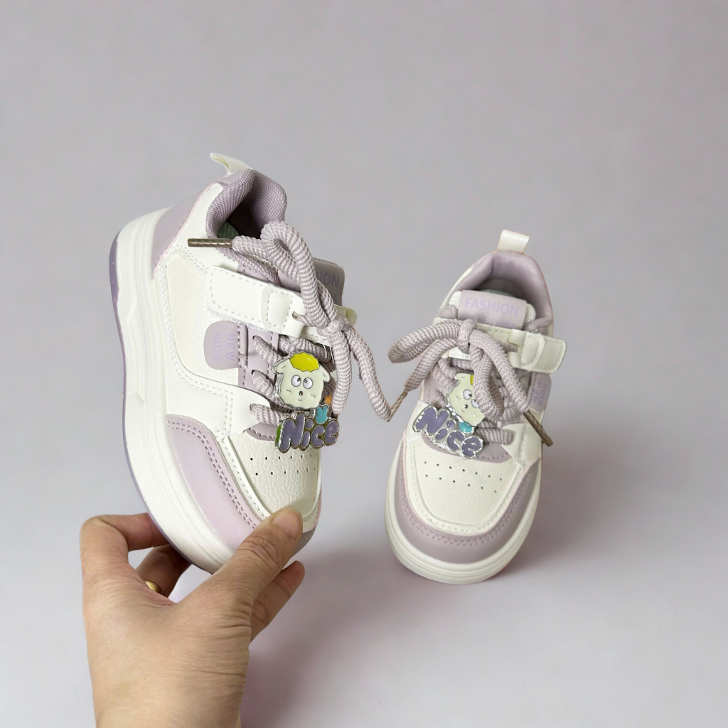 [M138] Giày Thể Thao Bé Trai Bé Gái Siêu Nhẹ - Giày Sneaker Trẻ Em Phong Cách Hàn Quốc Mới 2026 Đi Học, Đi Chơi  TH Kids